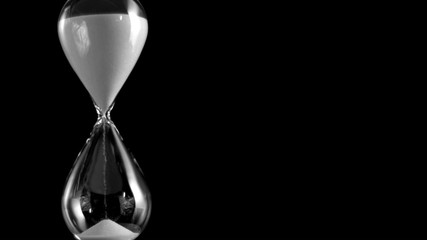 Sand in super slow motion flowing