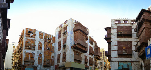 Historical buildings in Old Jeddah
