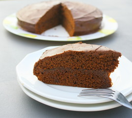 viennois,brownie fourré,glaçage chocolat noir
