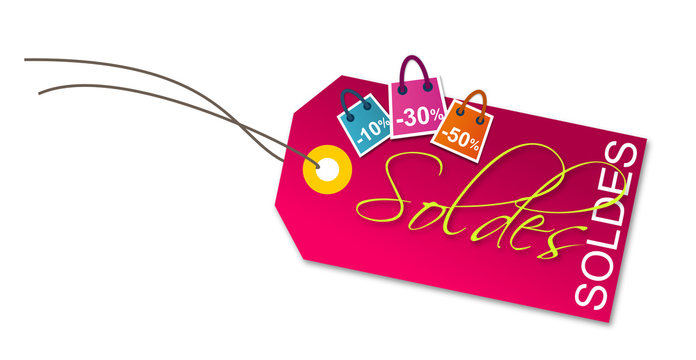 Etiquette soldes