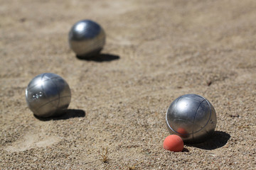 partie de p&eacute;tanque