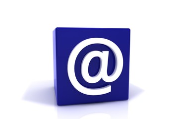 Klammeraffenwürfel blau