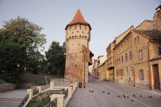 The Arquebusiers Tower, Sibiu, Transylvania