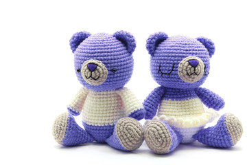 couples bear doll