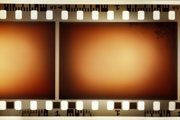 Film strip negative