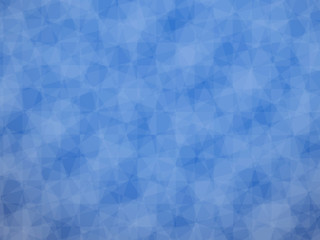 Blue triangle-square fog background Cuci-3