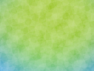 Green-blue triangle-square fog background Cuci-3