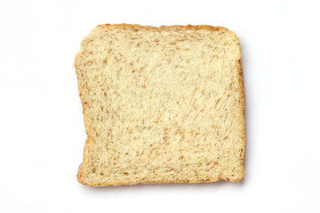 a slice of whole wheat bread