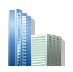 vector icon skyscraper