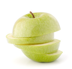 apple green sliced