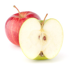 Red and green apple