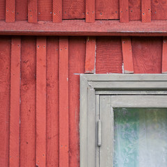 Abstract architecture detail old wooden house