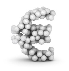 Euro sign , from voleyballs