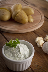 Kartoffeln mit quark