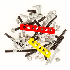 Plastic building equipment for children