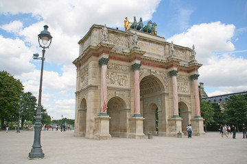 arc de triomphe du carrousel, paris
