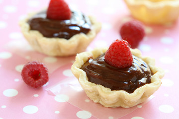 Chocolate Raspberry Tart