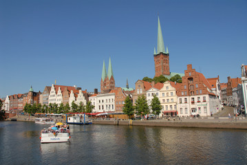 Altstadt von Lübeck, Marienkirche, Petrikirche, Salzspeicher