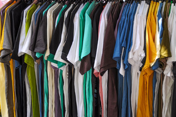 Obraz premium Clothes hanging