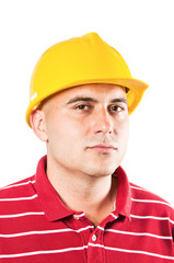 Young construction worker