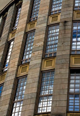 Naklejka premium Building wall