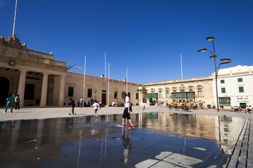 St. Georges Square Valletta auf Malta