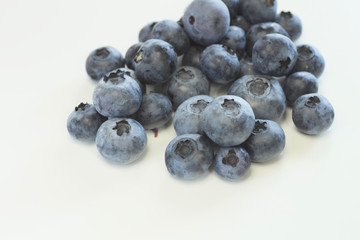 Close up blueberry