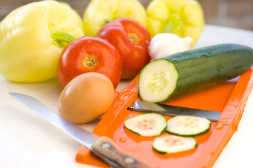 preparation of fresh food
