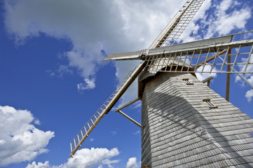 old mill and the sky