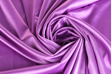 Obraz premium violet silk drape, background