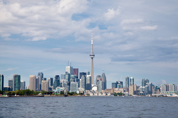 Toronto downtown, Canada, view from the lake