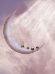Fantasy moon