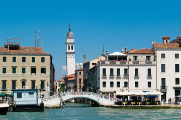 Fototapeta premium Venice cityscape view from water