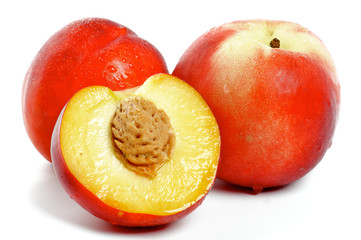 Three nectarines