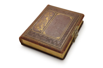 Book Cover, Old, Closed