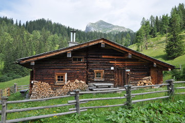 Obraz premium Grundalm do Werfenweng