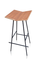 New modern style desk chair. Isolated on a white background.