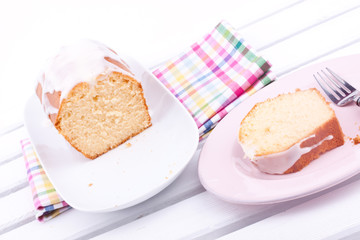 glazed lemon cake