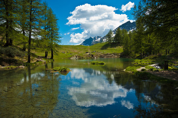 Aosta Valley, Blue Lake