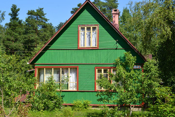 Russian rural house