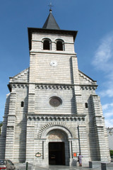 Fototapeta na wymiar Eglise Saint Saturnin Argelès Gazost