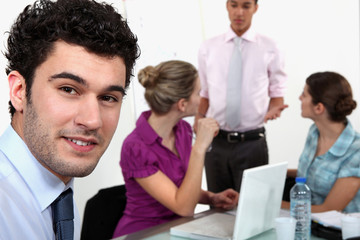 Dynamic business team