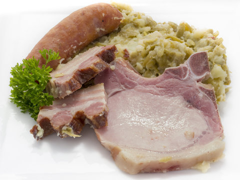 Rippla mit sauren Bohnen