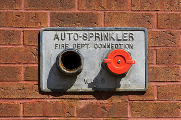 Fire Department Auto-Sprinkler Pipes