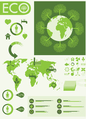 ecology info graphic collection