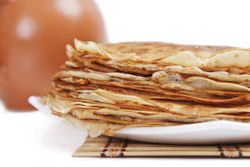 Beautiful fried pancakes