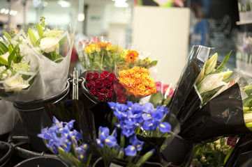 Flowers in flowers shop