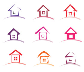 home collection of vector icons