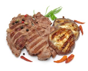 Steak, Aubergine