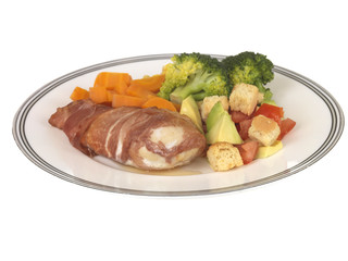 Chicken Wrapped in Parma Ham